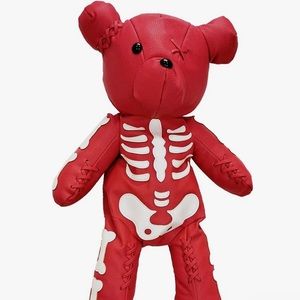 Rare Red Skeleton Bear Bag Bag